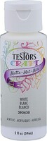 Testors Acrylic Craft Paint Matte White — exact product view