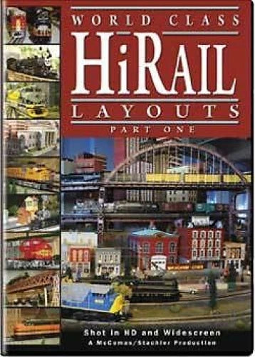 TM Books & Video HIRAIL1 World Class Hi-Rail Layouts Part 1 DVD cover