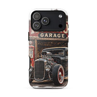 Hot Rod Garage Blown Coupe Tough iPhone Case product mockup 7