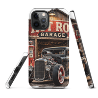 Hot Rod Garage Blown Coupe Tough iPhone Case product mockup 2