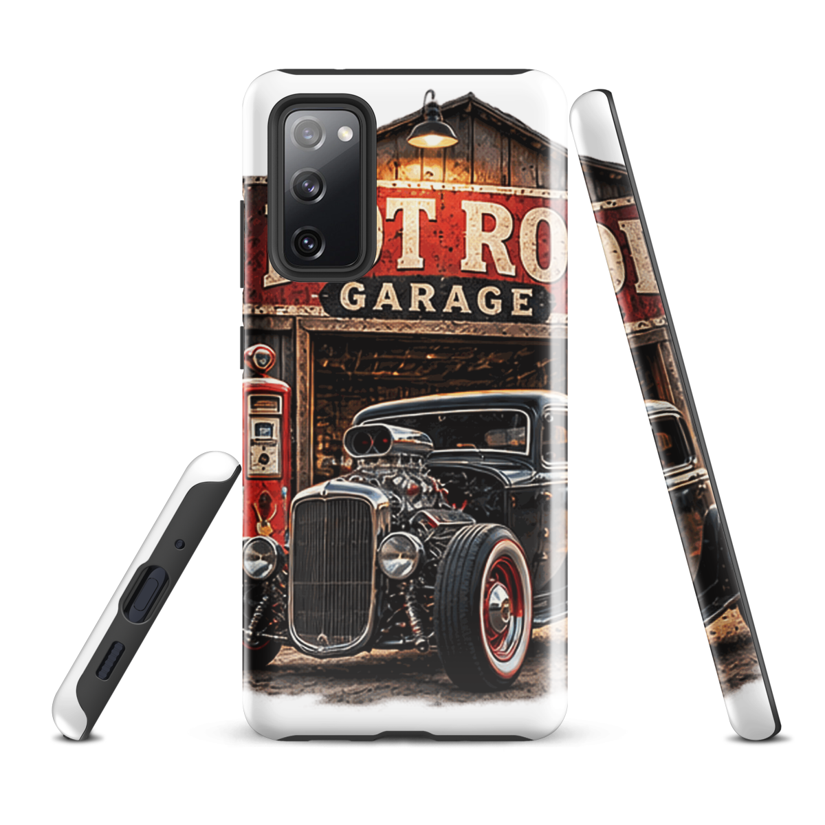 Hot Rod Garage Blown Coupe Tough Samsung Case product mockup 2