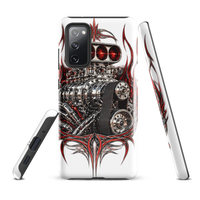 Supercharged V8 Pinstripe Tough Samsung Case product mockup 2