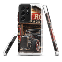 Hot Rod Garage Blown Coupe Tough Samsung Case product mockup 3