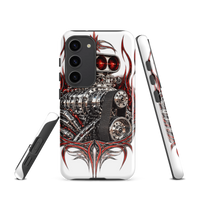 Supercharged V8 Pinstripe Tough Samsung Case product mockup 5