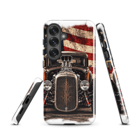 American Steel Blown Roadster Tough Samsung Case product mockup 7