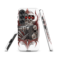 Supercharged V8 Pinstripe Tough Samsung Case product mockup 7