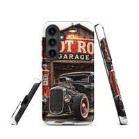 Hot Rod Garage Blown Coupe Tough Samsung Case product mockup 6
