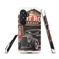 Hot Rod Garage Blown Coupe Tough Samsung Case product mockup 8