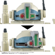 TOYRISE AT Collection 05 Odelbackler GN196 1:48 action figure, sliding head camera mechanism shown in two positions. Manufacturer prototype image.