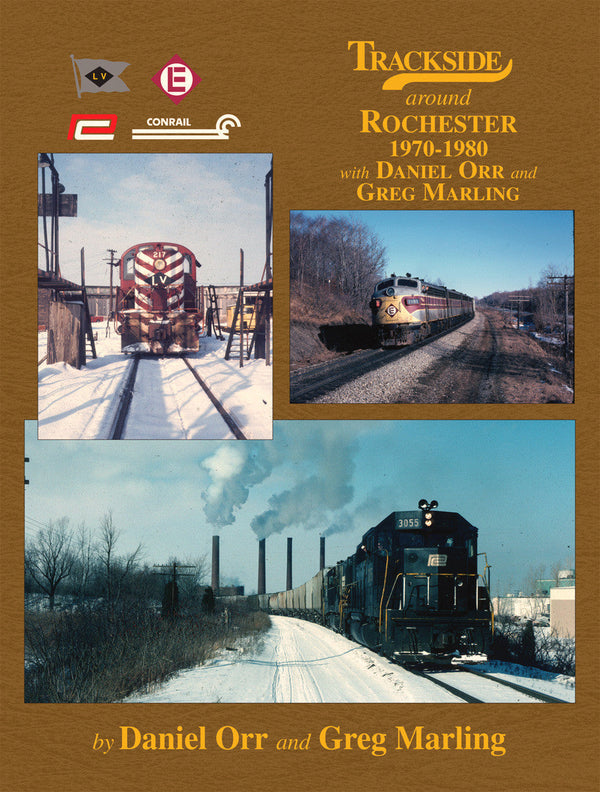 Morning Sun Books Hardcover Book 1574 Trackside Around Rochester 1970-1980 — exact product view