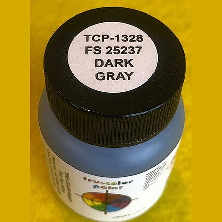 Tru-Color Paint TCP-1328 FS 25237 Dark Gray 1 oz bottle
