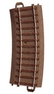 Trix C Track Curved 15 Degrees – Radius 360mm / 14-3/16'' – HO-Scale #62115 product image