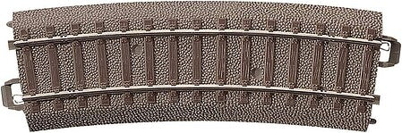 Trix C Track Curved 15 Degrees – Radius 437.5mm / 17-1/4'' – HO-Scale #62215 product image