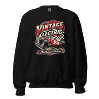 Vintage Electric Unisex Sweatshirt product mockup
