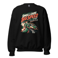 Small Cars Big Speed Unisex Sweatshirt product mockup