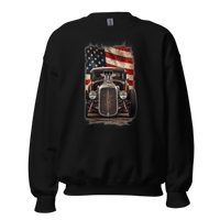 American Steel Blown Roadster Unisex Sweatshirt product mockup 4