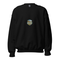 Bishop California Enamel Unisex Sweatshirt product mockup 4