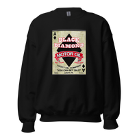 Black Diamond Motor Oil Vintage T-Shirt — Muncle Mikes Unisex Sweatshirt product mockup 4