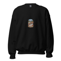 Highway 395 Road Trip Unisex Sweatshirt product mockup 4