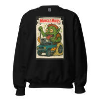 Monster Mugs 004 Hot Rod Coffee Mug — Muncle Mikes Unisex Sweatshirt product mockup 4
