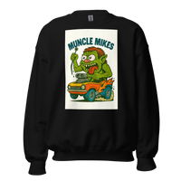 Monster Mugs 006 Hot Rod Coffee Mug — Muncle Mikes Unisex Sweatshirt product mockup 4