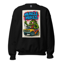 Monster Mugs 008 Hot Rod Coffee Mug — Muncle Mikes Unisex Sweatshirt product mockup 4