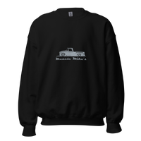 Muncle Mikes Hat: Hot Rod Hatter! Unisex Sweatshirt product mockup 4