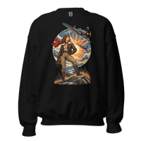 Vintage Aviation Pin-Up T-Shirt – Edition 35 Unisex Sweatshirt product mockup 4