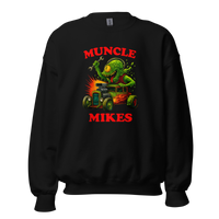 Muncle Mikes Hot Rod and Rat Rod Shirt Mayhem! Monster Rods! (025) Unisex Sweatshirt product mockup 4