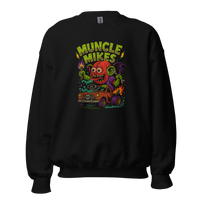 Muncle Mikes Hot Rod and Rat Rod Shirt Mayhem! Monster Rods! (031) Unisex Sweatshirt product mockup 4