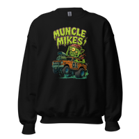 Muncle Mikes Hot Rod and Rat Rod Shirt Mayhem! Monster Rods! (037) Unisex Sweatshirt product mockup 4