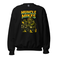 Muncle Mikes Hot Rod and Rat Rod Shirt Mayhem! Monster Rods! (039) Unisex Sweatshirt product mockup 4