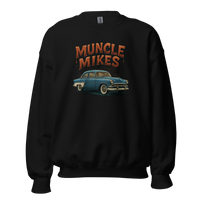 Muncle Mikes Hot Rod and Rat Rod Shirt Mayhem! Victoria Unisex Sweatshirt product mockup 4