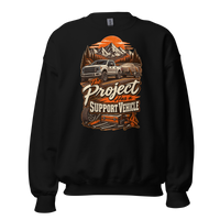 Project Support Vehicle Unisex Sweatshirt product mockup 4