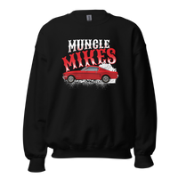 Smoking Hot Rod 1965 Mustang Fastback Unisex Sweatshirt product mockup 4