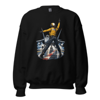Vintage Aviation Pin-Up T-Shirt – Edition 24 Unisex Sweatshirt product mockup 4