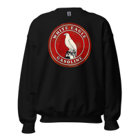 White Eagle Vintage Gas and Oil T-Shirt — Muncle Mikes Unisex Sweatshirt product mockup 4