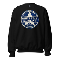 White Star Gasoline Vintage Gas and Oil T-Shirt — Muncle Mikes Unisex Sweatshirt product mockup 4