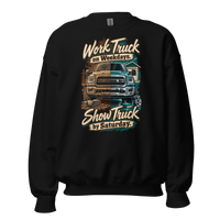 Work Truck Show Unisex Sweatshirt product mockup 4