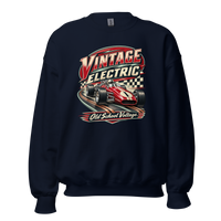 Vintage Electric Unisex Sweatshirt product mockup 2