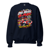 One More Lap Unisex Sweatshirt product mockup 2