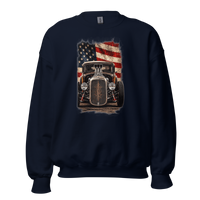 American Steel Blown Roadster Unisex Sweatshirt product mockup 3
