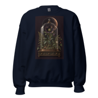 Eclipse Hellebore Gothic Botanical Poster – Dark Academia Wall Art Unisex Sweatshirt product mockup 3