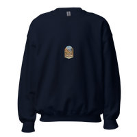 Lone Pine Scenic Road Enamel Camping Mug – California Gift Unisex Sweatshirt product mockup 3
