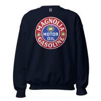 Magnolia Oil and Gas Vintage T-Shirt — Muncle Mikes Unisex Sweatshirt product mockup 3