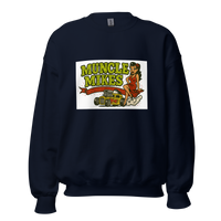 Monster Mugs 001 Hot Rod Coffee Mug — Muncle Mikes Unisex Sweatshirt product mockup 3