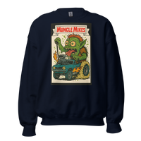 Monster Mugs 004 Hot Rod Coffee Mug — Muncle Mikes Unisex Sweatshirt product mockup 3