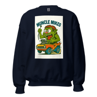 Monster Mugs 006 Hot Rod Coffee Mug — Muncle Mikes Unisex Sweatshirt product mockup 3
