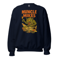 Monster Mugs 012 Hot Rod Coffee Mug — Muncle Mikes Unisex Sweatshirt product mockup 3