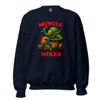 Muncle Mikes Hot Rod and Rat Rod Shirt Mayhem! Monster Rods! (025) Unisex Sweatshirt product mockup 3